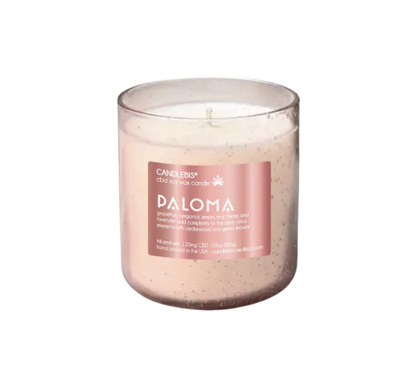 Candlebis CBD Candle / Paloma 120 mg